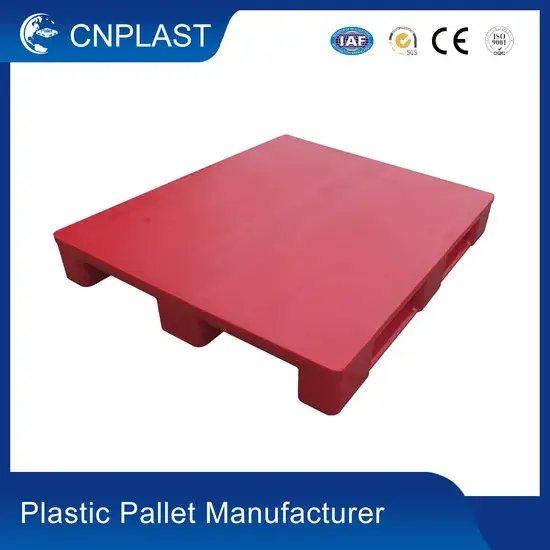 Bảng nhựa HDPE màu xanh: Thiết kế phẳng, cao 9 feet, chân chịu lực, dễ xếp chồng hình ảnh 1-description