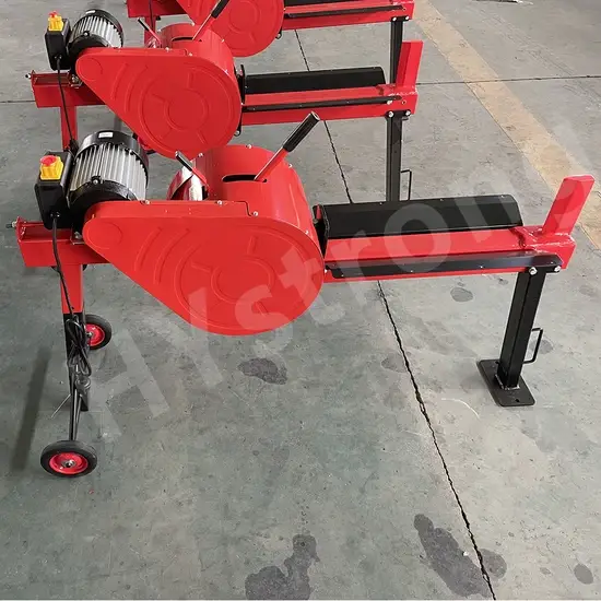 Máy tách gỗ đứng sử dụng công nghệ thủy lực hiện đại hình ảnh 1-description