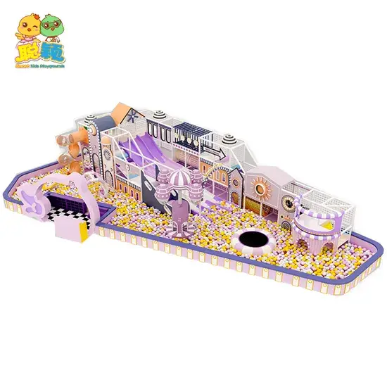Thiết bị sân chơi mềm cho trẻ em chơi trong nhà hình ảnh 1-description