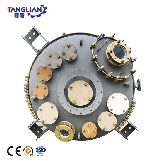 3000L Loại K/Ae Bể phản ứng chống ăn mòn với lớp lót kính chất lượng hình ảnh 1-description