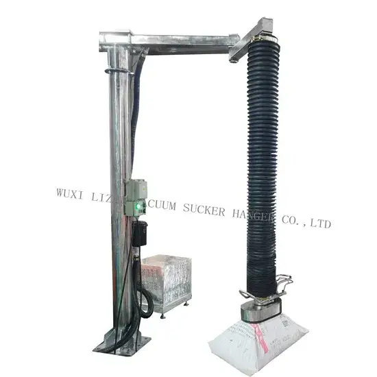 Cần cẩu hút mạnh mẽ với thiết kế hiệu quả và màu xanh bột - Sản phẩm chuyên dụng hình ảnh 1-description