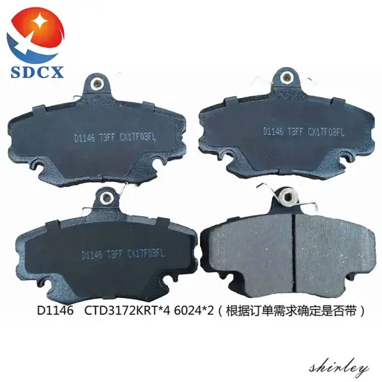 Đệm phanh cho Lada Largus Cross / Rapid / Express / 5 Super / Lifan 520 - Mã sản phẩm D1146-8256 / 2141.32 / 7711130071 7701201669 hình ảnh 1-description