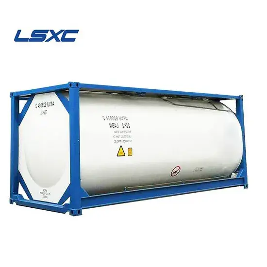 Bình chứa thép không gỉ phổ biến kích thước 20-Foot đạt tiêu chuẩn ISO hình ảnh 1-description