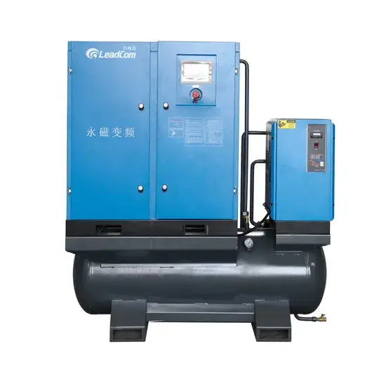 Máy nén khí vít nam châm vĩnh cửu 4 trong 1 - Giải pháp hiệu quả cho hệ thống khí nén hình ảnh 1-description