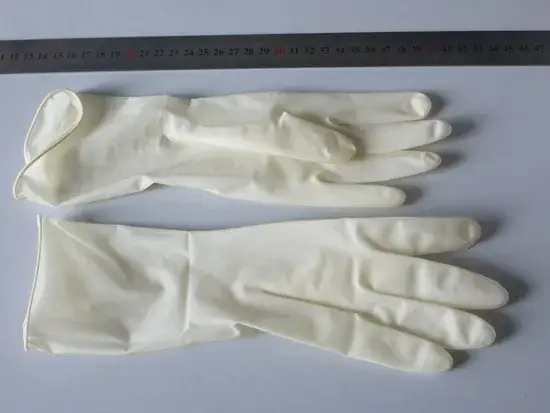 Găng tay y tế latex phẫu thuật tiệt trùng, sử dụng một lần có bột hoặc không bột hình ảnh 1-description
