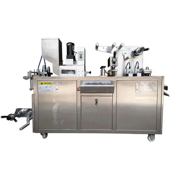 Máy đóng gói tự động vỉ viên thuốc, viên nang và viên nén mini CE - hiệu suất cao hình ảnh 1-description