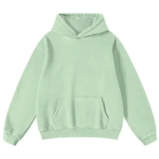 Áo hoodie nam lót fleece mềm mại, cotton, kiểu dáng oversized phong cách cho mùa đông hình ảnh 1-description