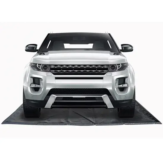 Thảm đỗ xe màu đen cho SUV, kích thước 7'9 x 18', bảo vệ sàn ô tô hình ảnh 1-description