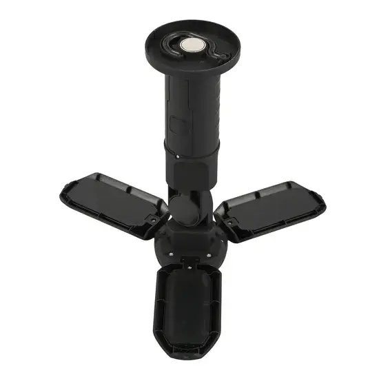 Đèn LED đa năng có thể gập ba đầu và đi kèm móc hình ảnh 1-description