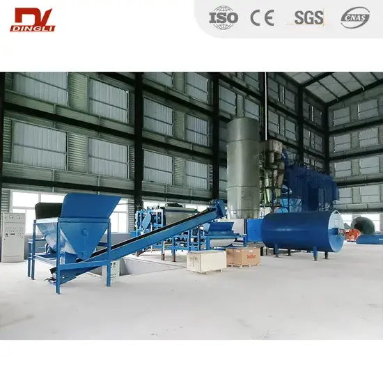 Máy sấy quay hóa học chứa Oxit nhôm, Oxit sắt và Đolomit hình ảnh 1-description