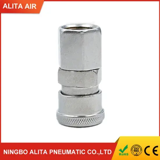 Vòi khí nén Alita tháo dỡ nhanh hình dạng bấm vào SF hình ảnh 1-description