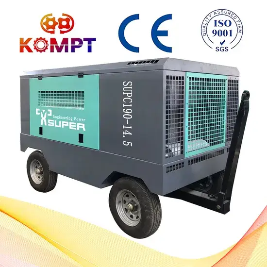 Nâng cao hiệu suất với Nhà máy trưởng thành tương đương Máy nén khí vít di động 445cfm của Atlas Copco hình ảnh 1-description