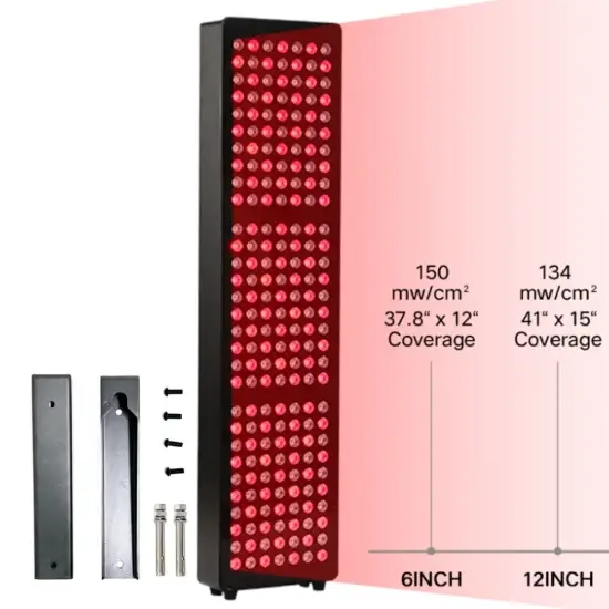 Đèn LED hồng ngoại 1000W - Thiết bị chỉnh độ sáng từ xa, giúp tăng cường liệu pháp ánh sáng đỏ hình ảnh 1-description