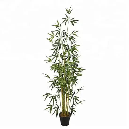 Cây tre giả lớn dùng làm trang trí, vật liệu PEVA thân thiện với môi trường, chiều cao 2.0m hình ảnh 1-description