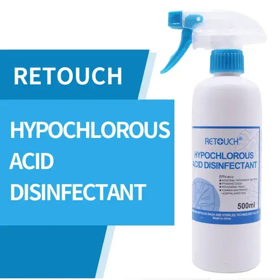 Khử trùng an toàn với chất axit hypochlorous 100ml và 500ml - Hiệu quả tiệt trùng 99.9% với công thức nhẹ nhàng hình ảnh 1-description