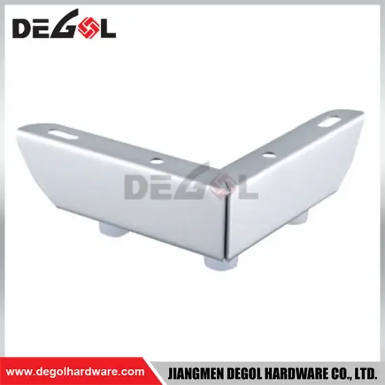 Chân ghế sofa kim loại mạ chrome màu vàng hồng hình tam giác, thiết kế cổ điển và độc đáo hình ảnh 1-description