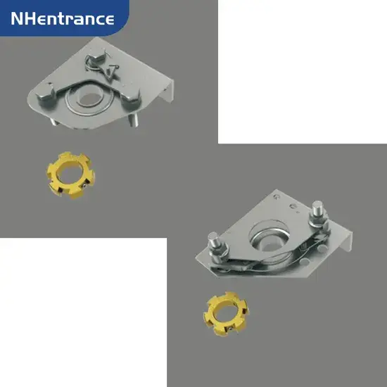 Thiết bị nghỉ xuân cho cửa gara và cửa phân đoạn với 2 lò xo mùa xuân cho công việc hình ảnh 1-description
