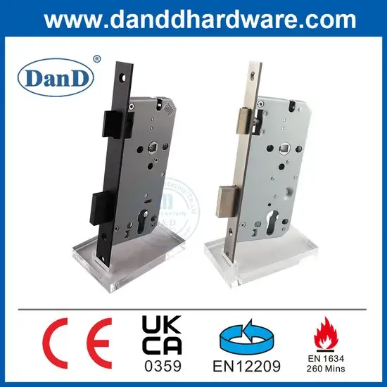Tay nắm cửa đôi nội thất bằng đồng cổ đen, sản phẩm đạt tiêu chuẩn EN12209 và CE hình ảnh 1-description