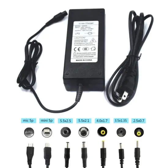 Sạc Pin 36V Lithium cho Xe Đạp Điện và Xe Scooter - 2A Tối Đa hình ảnh 1-description