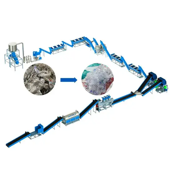 Dòng sản phẩm dây chuyền làm sạch cho quá trình tái chế nhựa PET hình ảnh 1-description