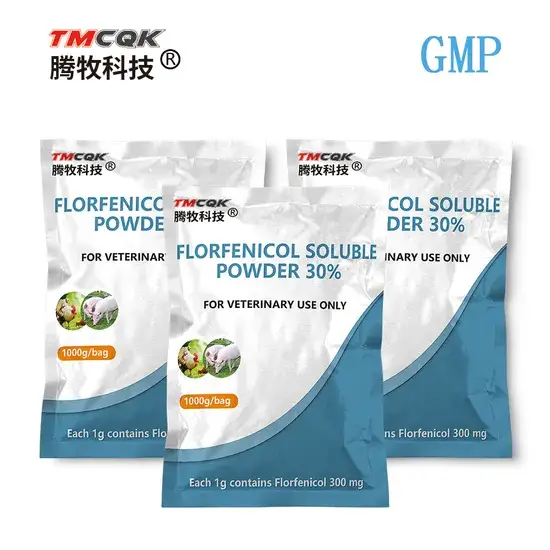 Florfenicol 30% - Hỗn hợp bột tan cho gà gia cầm chống kháng sinh cho trang trại chăn nuôi ở khu vực châu Phi hình ảnh 1-description