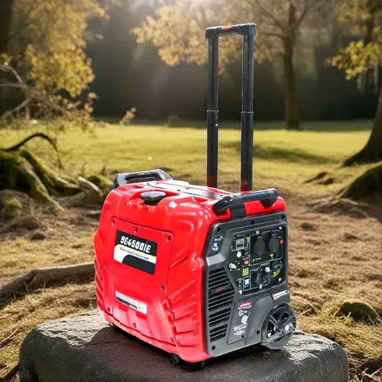 Động cơ 4 thì tự động, công suất 4kw, máy phát điện xăng di động 4000, kỹ thuật số hình ảnh 1-description