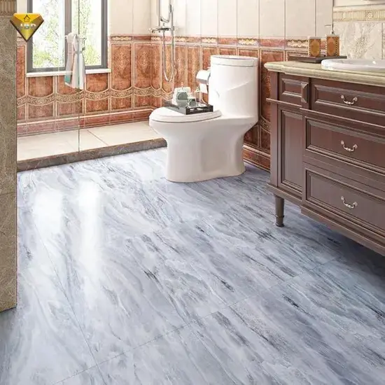 Gạch đá sintered bóng mịn - Lựa chọn hoàn hảo cho việc tr de tường và sàn nhà phòng khách, với hình thái giống đá cẩm thạch hình ảnh 1-description