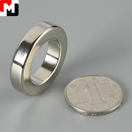 Nhẫn nam châm NdFeB vĩnh cửu mạnh mẽ N35 - Sản phẩm tùy chỉnh cho bán buôn hình ảnh 1-description