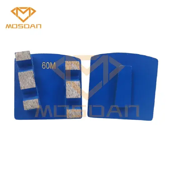 Bảng dụng cụ mài bê tông Redi Lock Double W Segment của Scanmaskin - Sản phẩm mài kim cương chất lượng cao cho công việc mài bề mặt hình ảnh 1-description