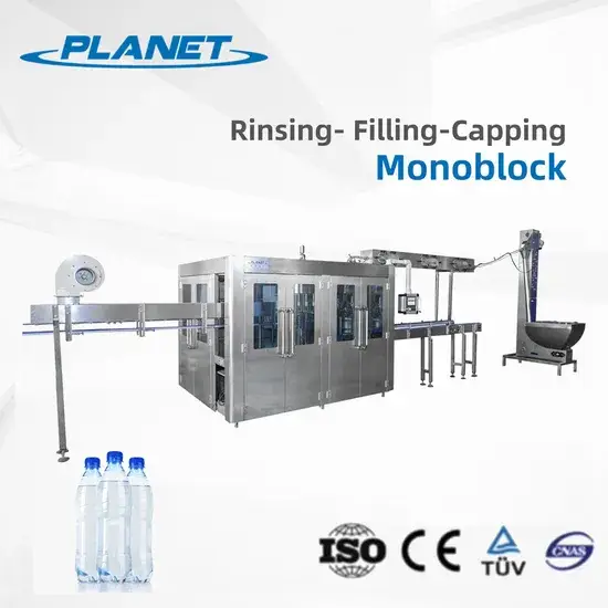 Nhà máy sản xuất nước tinh khiết tự động 0.25L/0.5L/0.75L/1L/1.5L - Sức chứa 30000 chai mỗi giờ hình ảnh 1-description