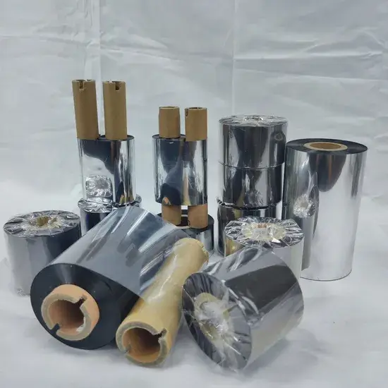Ruy băng in mã vạch nhiệt dẻo Tto Jumbo - kích thước 33mm*700m hình ảnh 1-description