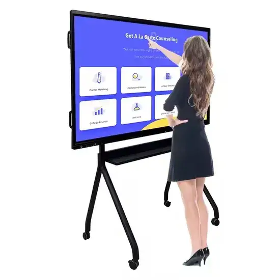 PC Bảng trắng tương tác với màn hình cảm ứng LCD 75 86 Inch cho Giáo dục và Hội nghị hình ảnh 1-description