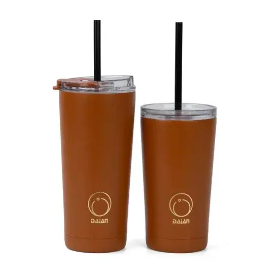 Cốc giữ nhiệt bằng thép không gỉ hai lớp 16 oz và 24 oz với nắp đậy hình ảnh 1-description