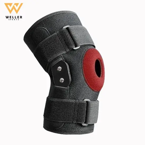 Đai hỗ trợ đầu gối với bản lề cao cấp giúp giảm đau, hỗ trợ phục hồi chấn thương một cách tối ưu hình ảnh 1-description