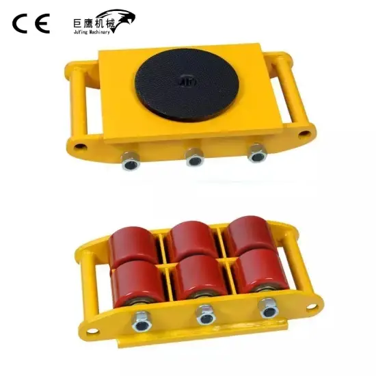 Xe đẩy công nghiệp màu vàng hoặc đỏ, phù hợp với hàng hóa nặng hình ảnh 1-description