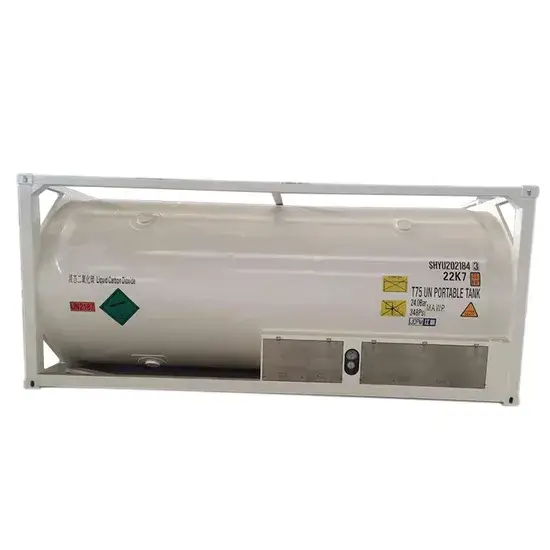Thùng chứa ISO Lco2 20FT chứa và vận chuyển theo tiêu chuẩn ASME T75 hình ảnh 1-description
