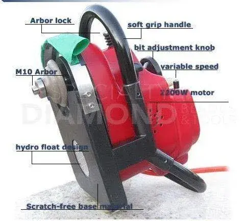 Máy mài đá công nghiệp tiện lợi và hiệu quả hình ảnh 1-description