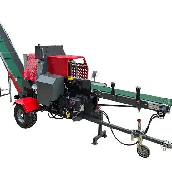 Máy tách gỗ chạy bằng xăng 1 tấn - Máy chế biến gỗ tròn 610mm hiệu quả hình ảnh 1-description