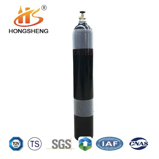 Bình khí Oxy TUV Tped ISO9809-3 40L 37mn và Bình khí Carbon Dioxide Nitơ Argon Heli hình ảnh 1-description
