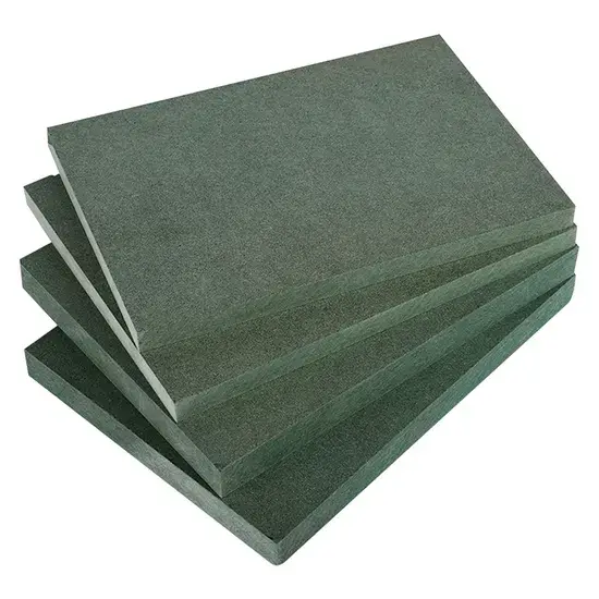 Vật Liệu Xây Dựng MDF Chống Thấm Màu Xanh từ 2mm đến 40mm cho Nội Thất hình ảnh 1-description