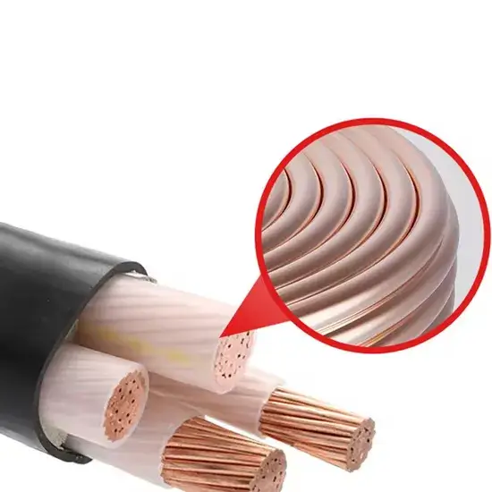 Cáp điện ngầm bọc thép lõi đồng PVC/XLPE 16mm 25mm 35mm 95mm - 3 lõi, 4 lõi, 5 lõi hình ảnh 1-description
