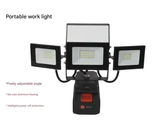 Đèn pin lithium dung lượng lớn phù hợp cho người làm việc chuyên nghiệp hình ảnh 1-description