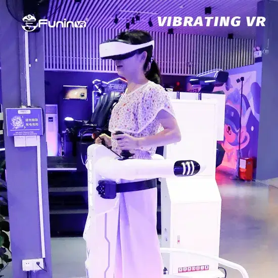 Máy Giả Lập Trải Nghiệm Công Viên Giải Trí Rung 9d - Chơi Game Thực Tế Ảo hình ảnh 1-description