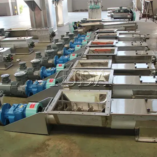 Thiết bị băng tải vít đôi di động có thể được tinh chỉnh hiệu suất tại xưởng sản xuất hình ảnh 1-description
