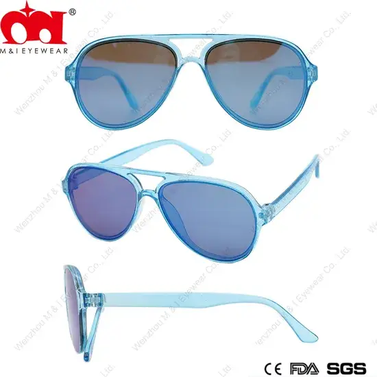 Kính mát trẻ em phi công với cấu trúc mũi đôi, sử dụng chất liệu nhựa cao cấp hình ảnh 1-description
