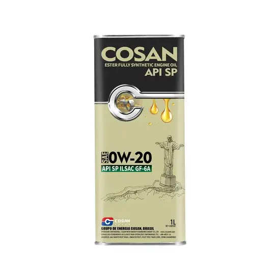 Dầu động cơ 0W-20 Cosan Ester cao cấp: Sự lựa chọn hoàn hảo cho xe của bạn hình ảnh 1-description