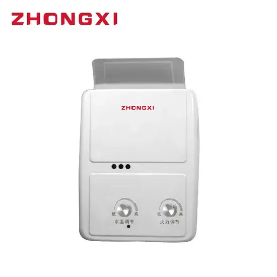 Bình nước nóng gas 6L từ Israel, áp lực thấp an toàn hình ảnh 1-description