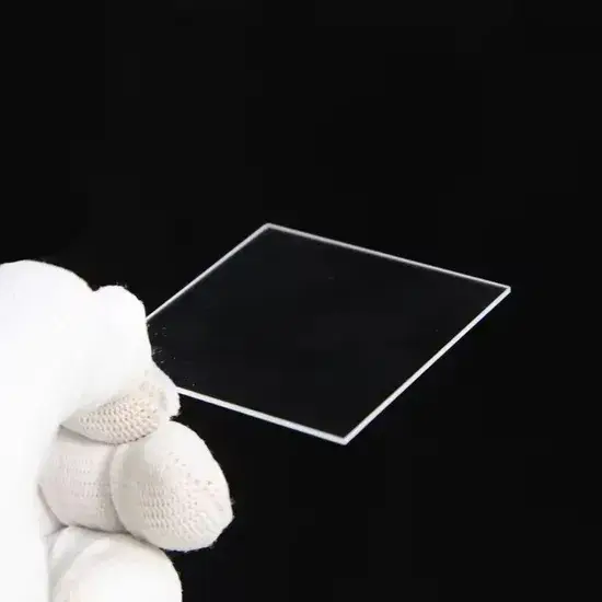 Kính quang Sapphire dày 0.5mm cho máy quét ảnh hình ảnh 1-description