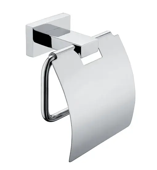Giá đỡ giấy vệ sinh chân vuông bằng thép không gỉ 304 - Phụ kiện phòng tắm tiện ích hình ảnh 1-description