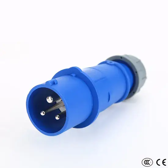 Chân cắm điện 16A, 32A và 63A, định mức điện 240V AC, chuẩn IP44 và IP67 hình ảnh 1-description
